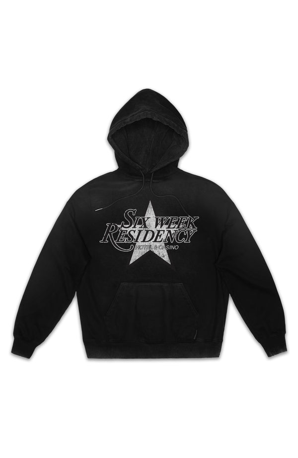 Midnight Stardust Vintage Desert Faded Hooded Sweatshirt